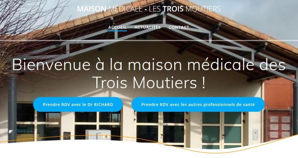 Maison Médicale - Le site internet